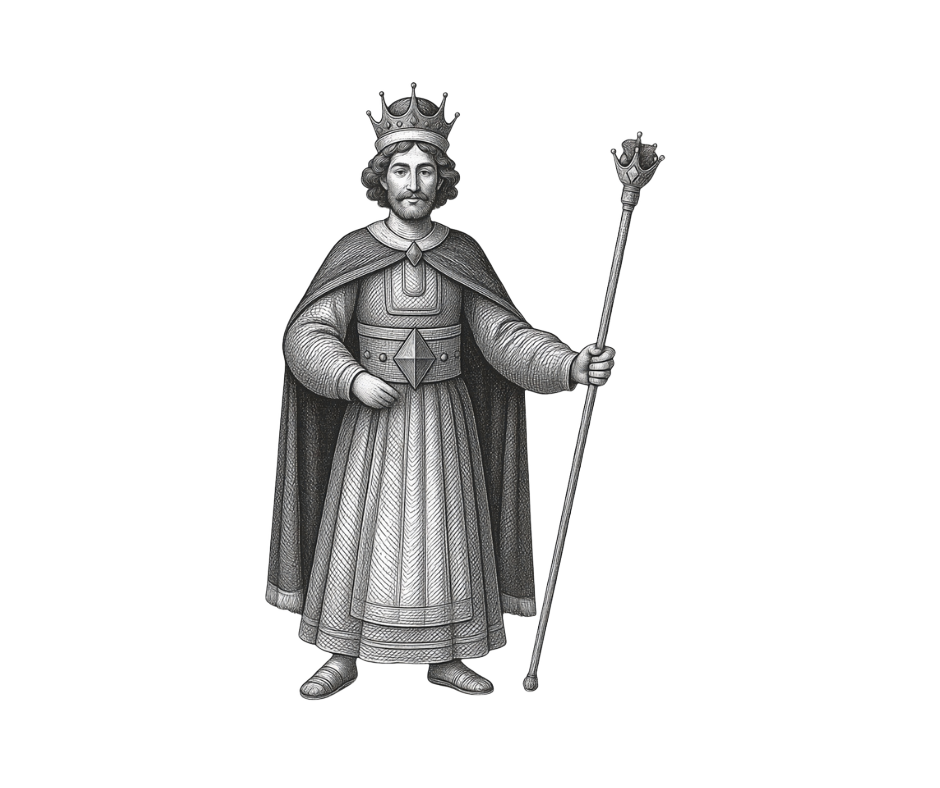 The King archetype illustration