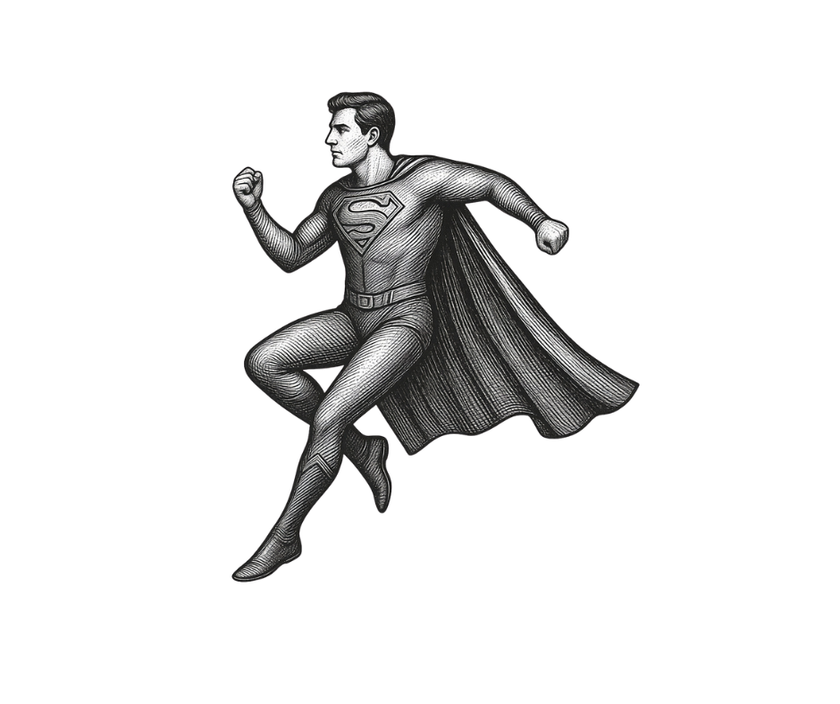 The Hero, engraved illustration