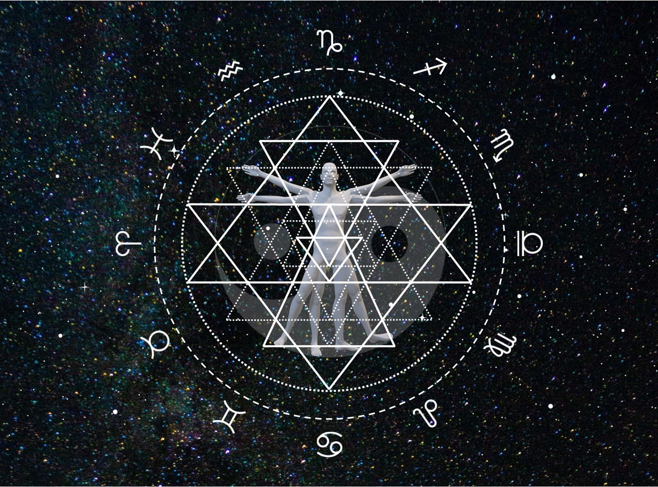 Vitruvian Mandala, wholeness and integration